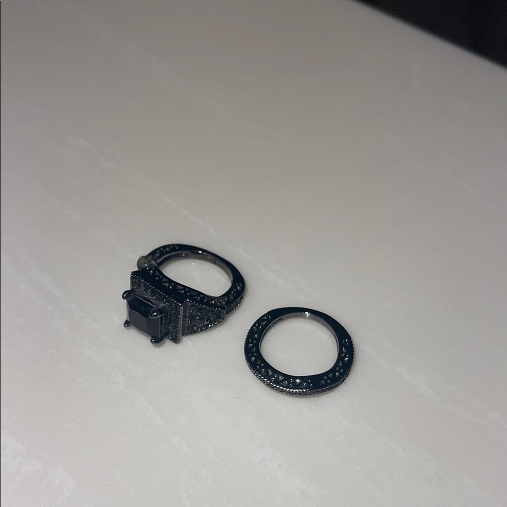 Black Statement Ring - image 6